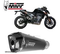 Mivv Delta Race Ktm 790 Duke 2018-20/890 Duke 2020-23 Kt.020.ldrb Homologated Slip On Muffler Argenté Homologated