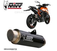 MIVV Silencieux échappement GP Pro Carbone KT.019.L2P KTM 125/390 Duke & RC 17-20 Homologué