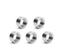Echappement Lambda O2 Oxygen Capteur en acier inoxydable Bungs M18* 1,5 rainure universelle SS304 Montage écrous Weld Fitting Bung Connecteur du capteur d'oxygène Filetage Soudage Montage approprié