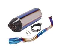 Échappement Moto Full Systems Pour Nmax 155 125 2021 NMAX155 NMAX125 Silencieux Slip-on Escape Fornt Link(D)