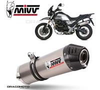 MIVV échappement Moto Guzzi V85 TT 2023 Oval Titane CC