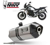 M.013.LRX - Silencieux Echappement MIVV SPEED EDGE Inox MOTO GUZZI V85 TT (19-)