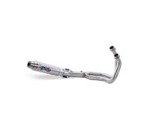 Gpr Exhaust Systems Deeptone Inox Suzuki Gsx-8s 2022-2024 E5 Round Not Homologated Full Line System Argenté Not Homologated