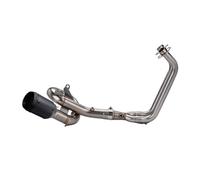 Échappement moto Pour MT07 modification du système d'échappement section complète avec silencieux pour pour TRACER XSR 700 2015-2025(Type E)