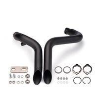 Echappement Moto Pour Softail Sportster 883 XL883 1200 Moto Échappement Coude D'échappement Vélo(Type B)