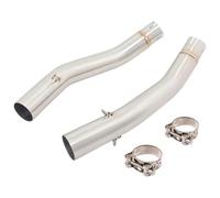 Échappement Moyen Lien pour Z1000 Z1000SX pour Ninja 1000 2003-2006 Slip on Moto Échappement Silencieux Tuyau Intermédiaire 50,8 Mm Modifié Central D'échappement