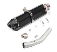 Échappement Moyen Lien Tuyau pour Yamaha pour Tenere 700 XTZ700 XTZ-700 2019 2020 2021 2022 2023 2024 Échappement Modifier Le Tuyau Liaison Intermédiaire sans Lacet(Type 6)