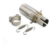 Échappement Moyen pour P&iaggio pour BEVERLY300 MP3 2009-2016 Silencieux D'échappement De Moto Tuyau De Liaison Intermédiaire Système D'échappement À Enfiler D'échappement Intermédiaire