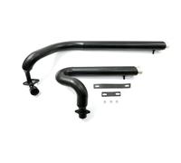 Échappement Moyen pour Yamaha pour Drag pour Star pour V Star 650 650A XVS650 DS650 XVS400 Tuyau D'échappement De Moto Toutes Saisons avec Silencieux Silencieux D'échappement Intermédiaire(2)