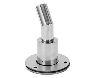 Echappement Passage de couvercle Prise pour tuyau d'échappement coque chauffage revêtement passe-coque, raccord d'échappement passepoil de bord 22 mm raccord passe-boîtier en acier, Par