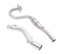 Echappement Pot d'échappement à enfiler pour CRF 250L pour Rallye pour ABS 2017-2020, système complet Espace Moto pour moto tout-terrain, tube intermédiaire Av&ant