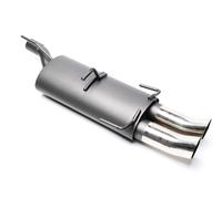 Échappement Sport 2x76mm DTM Rond Aigu Avec ABE Opel Astra F CC