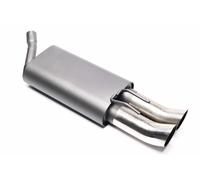 Échappement Sport 2x76mm DTM Rond Aiguë avec ABE Pour Renault Twingo I Type C06