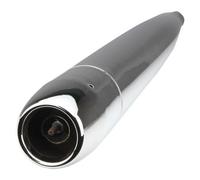 Échappement sport chromé 70mm raccord 32mm pour Hercules K 50