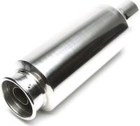Échappement sport en acier inoxydable 115 / 45mm rond bordé Silencer dans le tuyau final universel