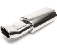 Échappement sport en acier inoxydable Silencieux arrière 70 x 140mm DTM ovale bordé universel
