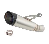 éChappement Sport Motorcycle Exhaust Systems Modified Mid Link Pipe Carbon Fiber Muffler Slip On For BMW For S1000RR S1000R 2019-2023 D'éChappement