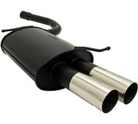 Echappement sport Novus N Silencieux arrière 2x76 RL droit pour Audi A4 8E B6