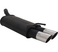 Echappement sport Novus pour Opel Corsa B 2x76mm MS-Design silencieux arrière avec ABE