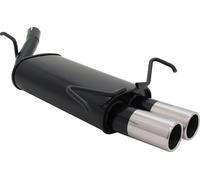 Echappement sport Novus pour Opel Corsa C 2x76mm silencieux final avec ABE