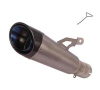 éChappement Sport Silencieux D'échappement Fiber Carbone Alliage Titane Avec Lien Central Complet Moto Pour BMW Pour S1000RR 2019-2022 D'éChappement(B)