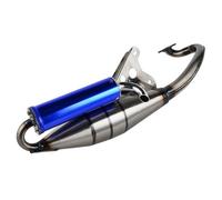 éChappement Sport Silencieux D'échappement Scooter Cyclomoteur Pour Jog Pour Breeze Pour Minarelli 50cc 2temps Scooters D'éChappement(Type A)