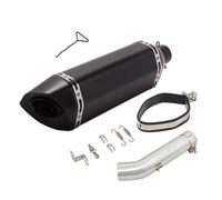 éChappement Sport Slip-On Pour CYCLONE Pour RX3S ZS400GY-2 2019-2022 D'échappement Moto Modifier Tuyau Liaison Centrale Silencieux D'éChappement(A)