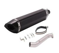 éChappement Sport Slip-On Pour VFR 1200 XF VFR1200F 2009-2015 Silencieux Tube D'échappement Moto Modifier Tuyau Liaison Intermédiaire D'éChappement(A)