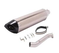 éChappement Sport Slip-On Pour VFR 1200 XF VFR1200F 2009-2015 Silencieux Tube D'échappement Moto Modifier Tuyau Liaison Intermédiaire D'éChappement(B)