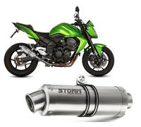 Echappement Storm by Mivv Silencieux Gp Acier pour Kawasaki Z 750 2007 > 2014