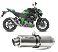 Echappement Storm by Mivv Silencieux Gp Acier pour Kawasaki Z 800 2013 > 2016