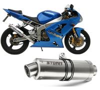 Echappement Storm by Mivv Silencieux Gp Acier Kawasaki Zx-6 R 636 2003 > 2004