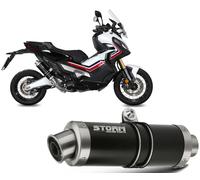 Echappement Storm by Mivv Silencieux Gp Nero Acier Honda X-adv 750 2017 > 2026