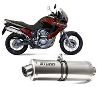 Echappement Storm by Mivv Silencieux Oval Acier Honda Xlv Transalp 700 2008 2013