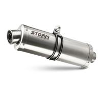 Pot D'Echappement Storm by Mivv Oval Acier Kawasaki Versys 650 2006 > 2014