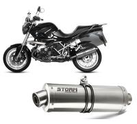 Echappement Storm by Mivv Silencieux Oval Acier pour Bmw R 1200 R 2011 > 2014