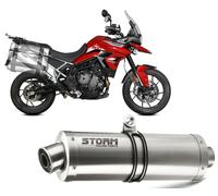 Echappement Storm Mivv Silencieux OVAL Ino Triumph Tiger 900/GT/PRO/RA 2021 2023