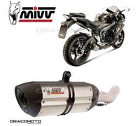 SILENCIEUX ACIER-CARBONE MIVV SOUND POUR SUZUKI GSX-R 750 2006-2007