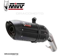 MIVV Silencieux échappement SUONO S.048.L9 Steel Black Suzuki GSX-S 750 (17-)