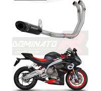 Échappement Terminal Complet HP6 Spécial Titane Noir Aprilia RS 660 / Tuono 660