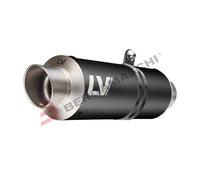 ÉCHAPPEMENT TERMINAL POT LEOVINCE COMPLET GP CORSA NOIR POUR KAWASAKI Z 125