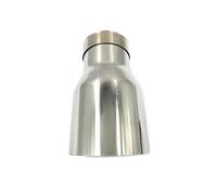 Echappement Tuyau D'échappement Embout De Silencieux D'échappement De Voiture 1 Pièce Bord Biseauté Acier Inoxydable Brillant(ID 80MM-OD 114MM)
