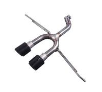 Echappement Tuyau D'échappement Pour VW Pour Golf 5 6 7 8 Pour GTI Pour Scirocco Pour A3 Raccords De Queue Tuyau D'échappement Serrage Fixe Acier Inoxydable(E)