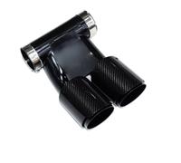 Echappement Tuyau D'échappement Rectangulaire Pour Silencieux À Double Sortie Pour Cayman Mise À Niveau L'embout D'échappement 981 987 Pour 718 Pour Boxster Silencieux(K)