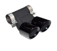 Echappement Tuyau D'échappement Rectangulaire Pour Silencieux À Double Sortie Pour Cayman Mise À Niveau L'embout D'échappement 981 987 Pour 718 Pour Boxster Silencieux(B)