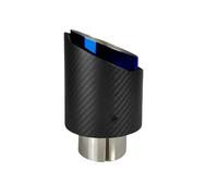 Echappement Voiture 1 Pièce Pour BMW Série 3 I3 G20 325i 330i 2019+ Silencieux De Queue Voiture Placage Bleu Sergé Mat Embout Buse D'échappement Tubulure D'échappement(60mm-89mm)