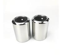 Echappement Voiture 2x Pour Mazda 6 2009-2014 Pour Atenza 2013-2017 Pour CX-5 Embout De Silencieux D'échappement Arrière En Acier Inoxydable Tubulure D'échappement(B type Silver 2pc)