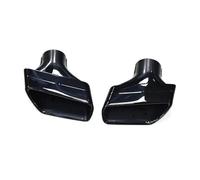 Echappement Voiture Embout De Silencieux D'échappement Carré Pour BMW Série 5 G30 G31 525i 530i 540i 2019-2023 Tubulure D'échappement(Black A)