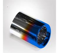 Echappement Voiture Embout De Silencieux D'échappement En Acier Inoxydable Noir Et Argenté Pour BMW Pour X3 G01 Pour X4 G02 2019 2020 2021 2022 Tubulure D'échappement(Bleu)