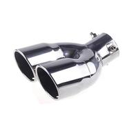 Echappement Voiture Embout De Silencieux D'échappement En Acier Inoxydable Pour Hyundai Pour Elantra CN7 2021 2022 2023 Pour Avante Pour I30 Tubulure D'échappement(Argent)